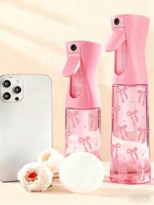 Refillable Travel Spray Bottle, Professional High-Pressure Atomizing Spray Bottle, 200ml/300ml High-Pressure Airless Continuous Fine Mist Sprayer, Styling Tool, Hair Care Products & Accessories, Travel Essential - Multicolor - View 2