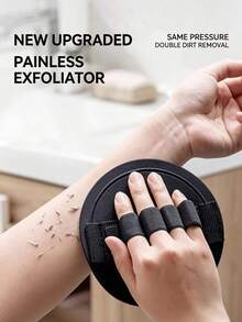 Exfoliating Body Scrub And Back Cleaning Tool, Available In Two Handle Styles, Coarse And Fine Textures To Meet Different Needs, Gently Removes Dead Skin Cells Without Pain, Suitable For Daily Bathing And Cleansing - Multicolor - View 1