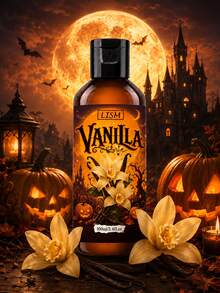 LISM Minyak Esensial Vanila 10ml, Esensial Musim Gugur yang Hangat, Aroma Manis Alami, Hadiah Thanksgiving/Halloween, Cocok untuk Pelembap Udara/Diffuser/Pembuatan Lilin, 1 Minyak Esensial Aromatik, Suasana Halloween yang Kuat, Cocok untuk Dekorasi Rumah - Minyak Esensial Vanila Halloween - View 6
