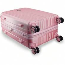 ROYAL SWISS Maleta ANDERMATT, Mediana 24", rígida ABS, expandible, candado de  (Morado) - Rosa Oxidada - Ver 8
