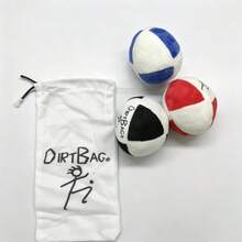 3件組「Hacky Sack」足球套組附收納袋，獨特足球袋設計含Logo，沙填充球袋，內填充材質 - 多 色 - 查看 10
