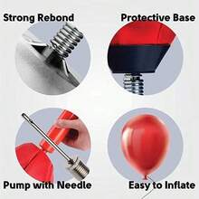 Desktop Boxing Punching Bag Stress Relief Punching Ball For Office Home Desktop Decoration - Multicolor - View 7