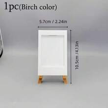 White Mini Instant Photo Frame, Easel-Style Photo Display Stand, Reusable Desktop Photo Decor, Multi-Scene Universal Desktop Decoration, Ideal Gift For Friends, Family And Classmates, Perfect Gift For Birthday, Anniversary And Holiday - Picture Frame - View 14