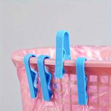 5pcs Trash Bag Fixing Clips, Trash Can Side Holder, Creative Anti-Slip Trash Bag Fixing Clips - A - View 8