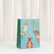 20/10/4pcs Three Kings Day Gift Bags Printed Holiday Gift Bags, Exquisite Tote Bags, Shopping Bags, Storage Bags, Suitable For Party Decoration, Holiday, Gathering, Shopping - Multicolor - View 5
