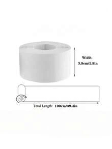 1 Roll Waterproof And Mildew-Proof Toilet Sealing Tape, Kitchen And Bathroom Self-Adhesive Sealing Strip, Bathroom Moisture-Proof, Kitchen Sink Decorative Joint Sticker - White - View 12