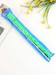 Sáo Recorder nhựa trắng 8 lỗ, dành cho người mới bắt đầu, cao độ kiểu Đức, nhạc cụ biểu diễn chuyên nghiệp, luyện tập cho học sinh, kèm thanh vệ sinh - Nhiều màu - Xem 13