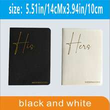 Men's And Women's Vow Book, Hot Stamped Wedding Vow Book, Essential For A Perfect Wedding Ceremony - Eternal Elegance, Back To School Season - one-size - View 13