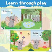Aktivitas Pembelajaran Matematika dan Alam Awal Ellie Si Gajah, Berhitung 1-10, Pengenalan Angka, Menanam di Kebun, Benih & Pertumbuhan Tanaman, Pengamatan Cuaca, Membaca Bahasa Inggris Bergambar, Sains Awal & Keterampilan Hidup, Praktik Kelas di Rumah & Belajar di Rumah - Seri Ellie si Gajah - View 5