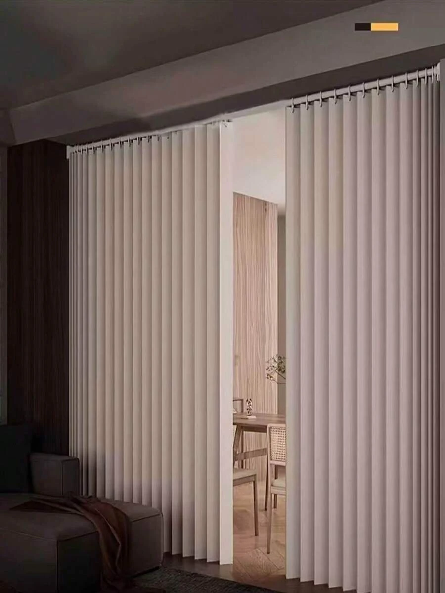 Foldable Door Curtain - Machine Washable Privacy Screen With Hooks, Suitable For Bedroom, Bathroom, Kitchen, Living Room - All Season Home Decor