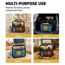 2 Packs Large Clear Toy Storage Bags, Reusable PVC Toy Organizer Bags With Zipper, Portable Storage For Building Blocks, Board Games, Puzzles And Kids Toys, Home & Travel - View 7