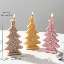 Standing Christmas Candy Cane Silicone Mold Snowflake Candle Mould Christmas Gingerbread Man Tree Soap Concrete Silicone Mould Christmas Home Resin Decor - Multiple Styles - View 11
