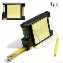 4-In-1 Multifunctional Tape Measure & Level (With Sticky Notes): 78.74" Tape Measure + Level + Sticky Notes; Office Supplies; Gift For Colleagues - A - View 9