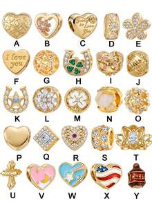 1pc Fashionable Charming Women's Pendant Bracelet Pendant Accessory - Multicolor - View 24