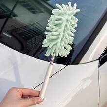 1pc Microfiber Duster, Extendable Washable Mini Duster, Detachable Handheld Soft Microfiber Material, Multi-Purpose Indoor/Outdoor Cleaning Brush, Suitable For Cleaning Ceiling Fans, High Ceilings, Blinds, Furniture, Cars, Offices - Multiple Styles - View 4