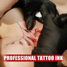 30ml/1oz Tattoo Ink, Standard Tattoo Pigment, Vibrant Colors, Suitable For Outlining, Shading And Washing. Professional Tattoo Ink, Suitable For Tattoo Beginners And Artists. Used For Body Tattoo Art. Tattoo Supplies. - Red - View 6