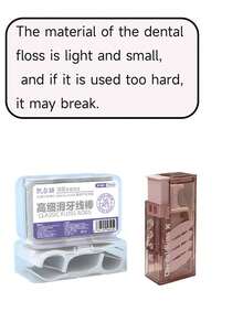 1pc Portable Dental Floss Case With 10 Auto-Release Floss Containers, Oral Hygiene Care Toothpicks And Dental Floss, Teeth Cleaning Tool, Toothpicks - Multicolor - View 5