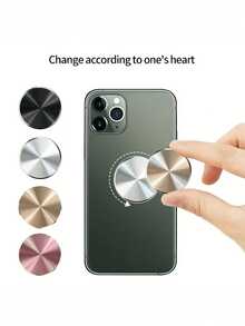 Magnetiskt mobilfäste med färgglada metallplattor – universell hållare för instrumentbräda och vägg, kompatibel med iPhone, stark magnetisk ställning för alla smartphones och surfplattor - A - Visa 4