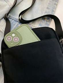 Minimalist Fashion Men's One Shoulder Crossbody Bag - Multicolor - View 7