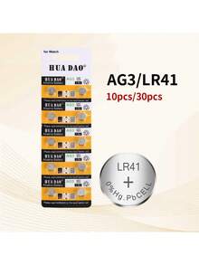 AG3 AG13 LR44 LR41 Alkaline Batteries, 1.5V Round Button Cell High Capacity Batteries, Suitable For Watch Batteries, Remote Controls, Computers, String Lights, Colored Lights, Flashlights - Multicolor - View 13