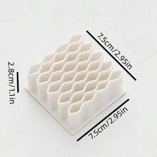 Divided‑Grid Multi‑Compartment Desktop Tube Storage Organizer, Space‑Saving Compact Holder For Ointment Cream Glue Cosmetic Squeeze Tubes, Multi‑Purpose Sorting Rack For Medicinal Tubes, Practical Vanity Dorm Countertop Household Storage Accessory - Multi-color - View 6