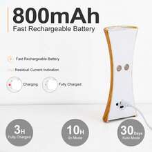 Smart LED Wall Light, 3-Color Adjustable, Motion Sensor, Indoor Magnetic LED Sensor Wall Light, Battery Powered, Adjustable Color Temperature, USB Rechargeable Night Light, Wireless Magnetic Wall Light, Suitable For Hallway, Bathroom, Bedroom - Multicolor - View 12