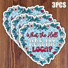 3 Inch Are You Reading Loca Sticker, Vampire Werewolf Fantasy Reader Bookworm Humorous Gift, Suitable For Kindle Planner E-Reader Laptop Sticker Decoration, Ideal For Students, Teachers, Book Lovers, Creative People - A - View 12