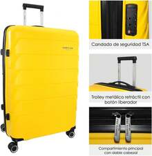 Suitcases - Yellow - View 4
