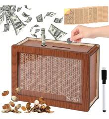 Kids Money & Banking - Wooden Piggy Bank - View 10