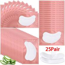 100pcs Eyelash Extension Eye Pads, Eyelash Pads, Eye Pads, Beauty Tools - Pink - View 11