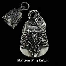 AD 1pc Motorcycle Bell For Men And Women, Bicycle Bell Accessory, Motorcycle Angel Bell, Evil-Warding Bell, Vintage Punk Motorcycle, Stainless Steel Lucky Riding Bell - Titanium Steel - Motorcycle Bell - View 16