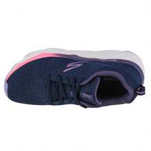 Skechers سكيتشرز ماكس كوشينينج إليت-كلاريون 128564-NVPR أحذية جري نسائية باللون الكحلي - أزرق غامق - مشاهدة 3
