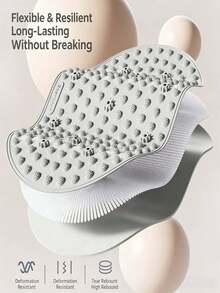 Soft Silicone Toe Foot Press Board, Plantar Stimulation Massage Foot Mat, Ultra‑Slow Jogging Foot Pad For Feet Relaxation(Style/Color Randomly Shipped) - Multicolor - View 5