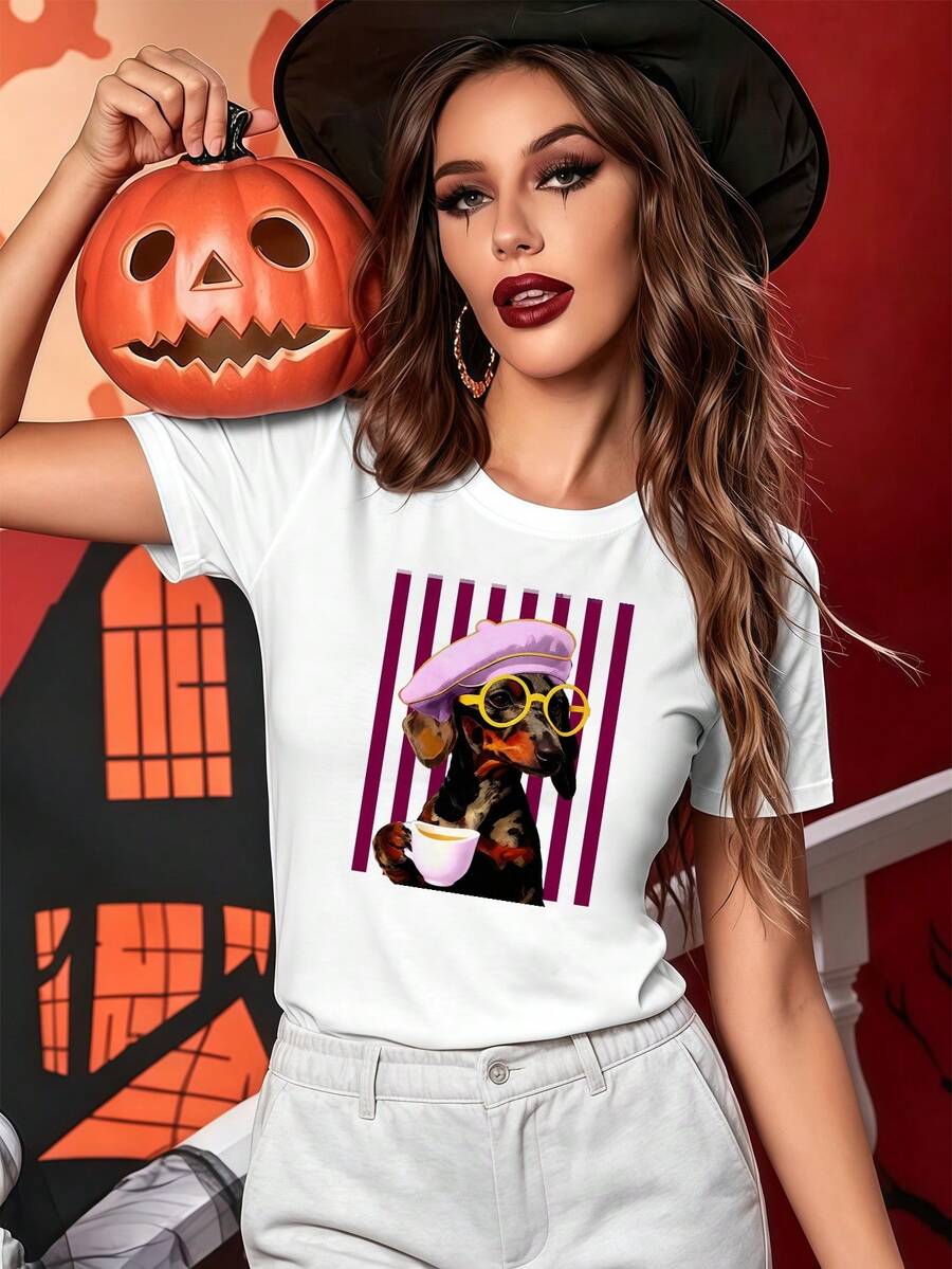 Women T-Shirts - White - View 1
