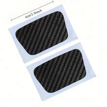 2Pcs Carbon Fiber Texture Game Controller Touchpad Stickers, Scratch Resistant Protective Decals For 5th Gen Gamepad, Durable Anti‑Scratch Touch Pad Cover Skin For Gaming Controllers - View 11