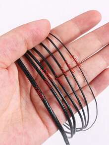 0.5mm/0.8mm/1.0mm/1.5mm/2.0mm Waxed Cord Braiding Rope, Suitable For Bracelets, Necklaces And Pendants, Handmade Supplies, Braiding Rope Accessories, Braiding Rope Crafts - Multi-color - View 2