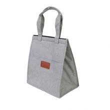 1 Pc Large Capacity Leakproof Insulated Handheld Oxford Cloth Cooler Lunch Tote Bag For Commute & Picnic - Multicolor - View 14