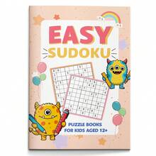 Easy Sudoku Puzzle Workbook For Kids & Teens, Age-Graded Number Logic Brain Training, Beginner To Advanced Sudoku Games, Improve Focus, Concentration, Critical Thinking, Reasoning & Problem Solving, Screen-Free Learning Activity - Easy Sudoku Puzzle Workbook - View 15