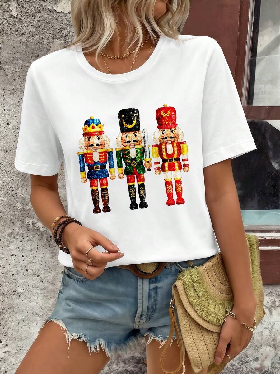 Women T-Shirts - White - View 1