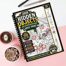 1 Book, Circle Find The Difference Game Coloring Book, Draw A Circle, Suitable For Adults And Seniors - Single Piece - View 1
