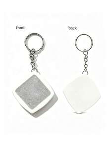 1pc Shiny Rhinestone Retractable Tape Measure Keychain - 2m/6ft - Mini Tape Measure Keychain - Retractable Soft Tape Measure Keychain, Thumb-Shaped Keychain, Cute Bag Charm, Portable Pocket Measuring Tool, Body Measuring Tape, Retractable Small Tape Measure, DIY Handmade Accessory Pendant, Suitable For Tailors And Craft Enthusiasts, Also A Unique Birthday Gift, Holiday Gift, Party Gift - Multicolor - View 20