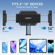 xnyocn Universal Tablet And Phone Car Mount - Aluminum Alloy Base, Supports 360° Rotation, Height Adjustment And Cup Holder - Sturdy And Hands-Free Navigation Mount - Multi-Functional Design Suitable For All Car Scenarios - View 4