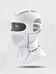1pc Unisex Autumn/Winter Windproof Solid Color Balaclava Hat, Warm Head Cover Suitable For Daily Outdoor Cycling Wear - Multicolor - View 13