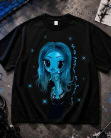 Women T-Shirts - Black - View 1