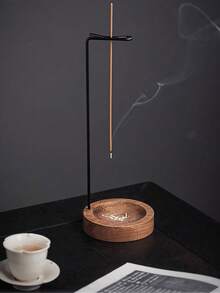 Line Design Aromatherapy Diffuser 2-In-1 Incense Burner, Unisex, Dust-Proof Design, Suitable For Kitchen, Home, Bathroom, Classroom Decoration, Indoor Daily Use, Back To School, Christmas, Halloween, Travel, Holiday, Wedding Party Gift, Essential Accessory - Multicolor - View 6