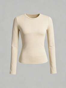 Women Tops - Cream Blue - View 2