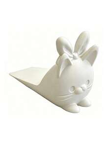 3D Printed Cute Pink Cat Door Stopper, Creative Rabbit Ear Cat Design, Non-Slip And Wear-Resistant, Prevents Hands From Being Pinched And Doors From Slamming, Suitable For Home And Office Environments, Ideal For Daily Use, Easter, Mother's Day And Other Holidays - Multicolor - View 15