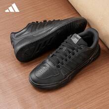 Adidas Black Official Authentic Men's Women's New Low-Top Casual Sports Sneakers JS4361 - Black - View 20