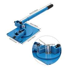 Manual Rebar Bender,Metal Rod Bar Bender,Manual Rebar Bending Machine For Steel - Blue - View 4
