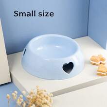 Customized Name Pet Bowl, Heart-Shaped Wheat Straw Cat Food & Water Bowl, Personalized Non-Slip Feeding Dish, Cute Pet Feeding Bowl Suitable For Small And Medium Pets - Multicolor - View 13